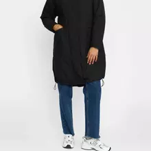 Selfhood Oversized Coat Mantel Schwarz von Selfhood