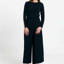 Suite13Lab Romeu Wool Pants Black Damen Wollhose schwarz von Suite 13