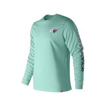 New Balance Long Sleeve Tee in Light Reef von New Balance
