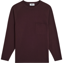 Bask in the Sun Bixintxo Tee Wine Herren Pullover Bio Baumwolle rot von Bask In The Sun