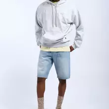 Dr.Denim Omar Shorts Stream Light Fade Herren Denim hellblau von Dr.Denim