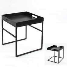 Beistelltisch Tablett, schwarz, Indoor & Outdoor von CHILLISY HOME