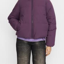 Selfhood Short Puffer Dustpurple Damen Steppjacke Winterjacke lila von Selfhood