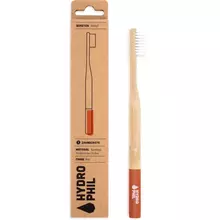HYDROPHIL Zahnbürste Bambus rot mittel von Hydrophil