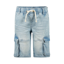 Jeans-Shorts, Cargo-Shorts, Used-Look, Baumwolle von no way monday