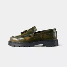 Garment Project Pete Loafer Dark Green Schuhe Herren dunkelgrün von Garment Project