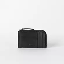 O MY BAG Lola Coin Purse Black Classic Leather Geldbörse schwarz von O My Bag