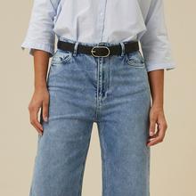 By-Bar Bella Belt Damen Gürtel Leder black schwarz von by-bar