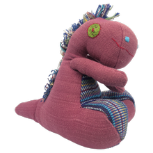 Stofftier Dino POLDI – rosa von WSDO