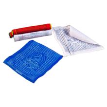 Tibetische Gebetsfahnen Medizin Buddha aus Baumwolle 2 m