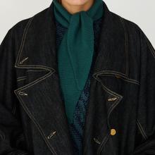 SKFK Bera Scarf Green Unisex GOTS Baumwolle grün von SKFK