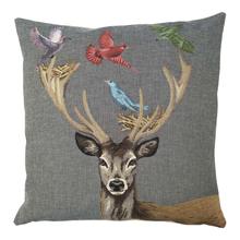 Kissen Funky Hirsch 45x45 cm von Mars & More