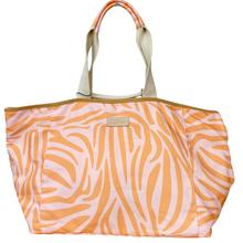 Strandtasche Sporttasche Zebra rosa orange von Zebra
