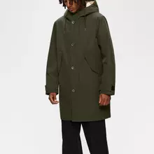 Elvine Figge Parka Dark Moss Herren Winterjacke Wasserfest grün von ELVINE