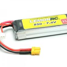 LiPo Akku LEMONRC 850 - 7.4V (35C) von Pichler