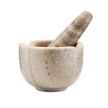Mörser & Stößel "Marble" in Beigetönen von Nicolas Vahé von Nicolas Vahé