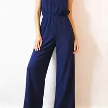 Lovjoi Ocean Staine Jumpsuit Damen Einteiler blau von Lovjoi