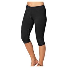 Spirit of OM Leggings schwarz knie-kurz von Spirit of OM
