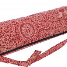 Yogamatten-Tasche indonesische Batik - rot