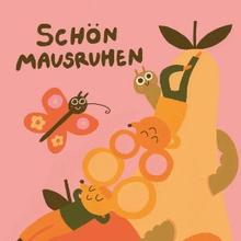 Postkarte Schön Mausruhen Slinga Illustration von Slinga Illustration