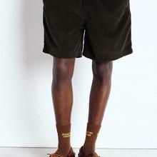 American Vintage Carbone Vintage Padow Cord Shorts Herren anthrazitgrau von American Vintage