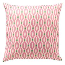 Dutch Decor ROCKET - Outdoorkissen 45x45 cm - wasserabweisend rosa grün von Dutch Decor