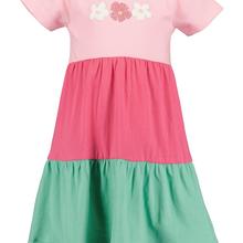 Jerseykleid "Glitzer-Blumen", Bio-Baumwolle, GOTS-zertifiziert von Blue Seven