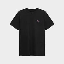 Dedicated Stockholm Stitch Bike T-Shirt Bio Baumwolle Shirt Stickerei schwarz von Dedicated