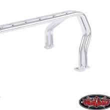 Doppel-Stahlrohr Rack silber chrom RC4WD Chevrolet Blazer und K10 von RC4WD