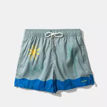 Edmmond Studios Sage Green Resort Shorts Badehose Herren salbeigrün von Edmmond Studios