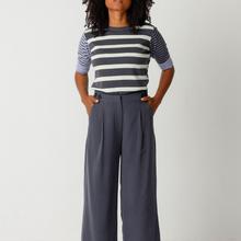 SKFK Ilia Dark Grey Culotte Hose Damen grau von SKFK