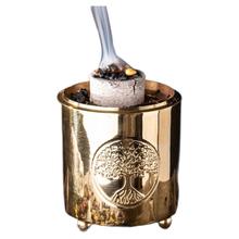 Netzgefäß Yggdrasil aus Messing