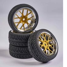 1:10 Räderset Y-Design2 (4) gold/chrom von Carson