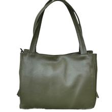 Maxima Arbeitstasche Schultertasche oliv grün von Maxima