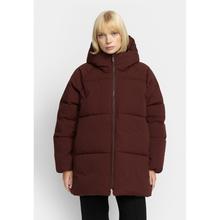 Selfhood Oversize Puffer Jacke Damen burgundy von Selfhood