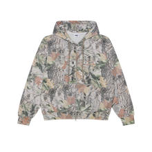 Obey Gothic Zip Hood Dusty Vintage Wood Camo Herren Hoodie beige von OBEY