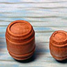 Wasserfässer 15x17 mm (5 Stk) von Krick