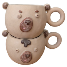 Clcin Keramik Espressotasse Bär von Clcin Berlin