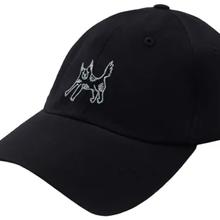 Baseball Cap Hund Schwarz von Kabak