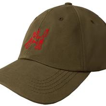 Baseball Cap Olive Hund von Kabak