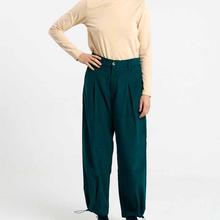 Suite13Lab Nine Pants Deep Green Damen Bundfaltenhose dunkelgrün von Suite 13