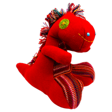 Stofftier Dino POLDI – rot von WSDO