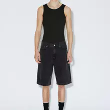 Dr.Denim Omar Shorts Worn Black Herren Denim schwarz von Dr.Denim