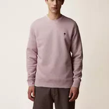Faguo Donzy Sweatshirt Mauve Herren Pullover Crewneck rosa von Faguo