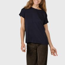 Klitmøller Sigrid Tee Lyocell Shirt Damen navy von Klitmøller