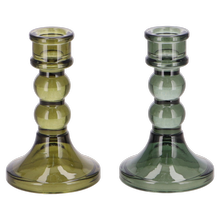 Kerzenhalter Glas Grün von Vosteen