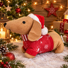 Türstopper "Weihnachtsdackel" von Frank Flechtwaren