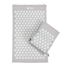 Vital Akupressurmatte & Kissen Set steingrau von Bodhi