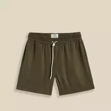 Portuguese Flannel Olive Dogtown Tencel Shorts Herren olivgrün von Portuguese Flannel