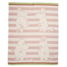 Klippan Baumwolldecke Moomin Baby PINK von Klippan Yllefabrik AB